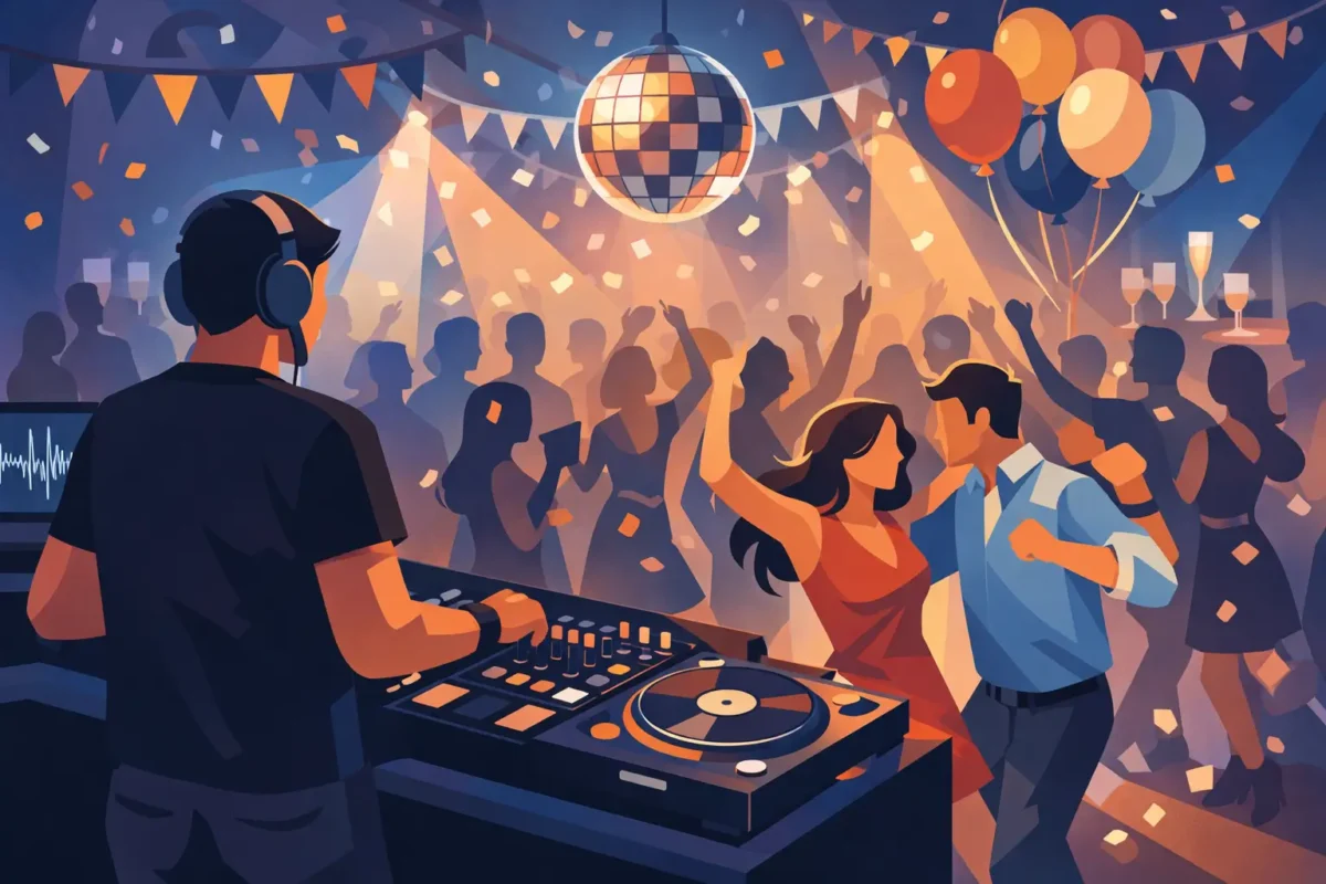 DJ til 40 års fødselsdag der fylder gulvet
