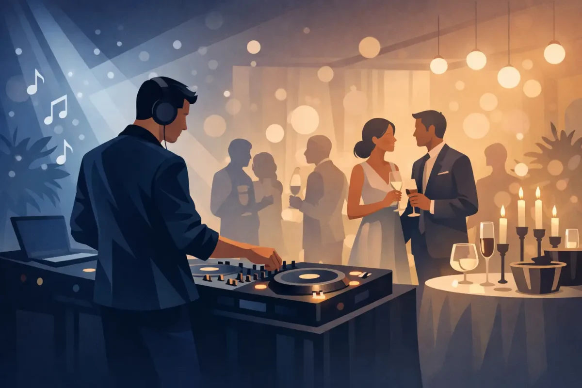 DJ til reception med den rigtige stemning