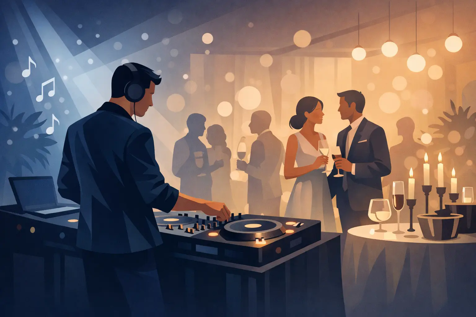 DJ til reception med den rigtige stemning