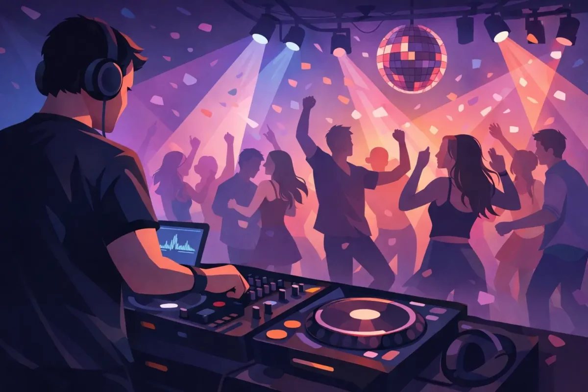 DJ til ungdomsfest med hits der fylder gulvet