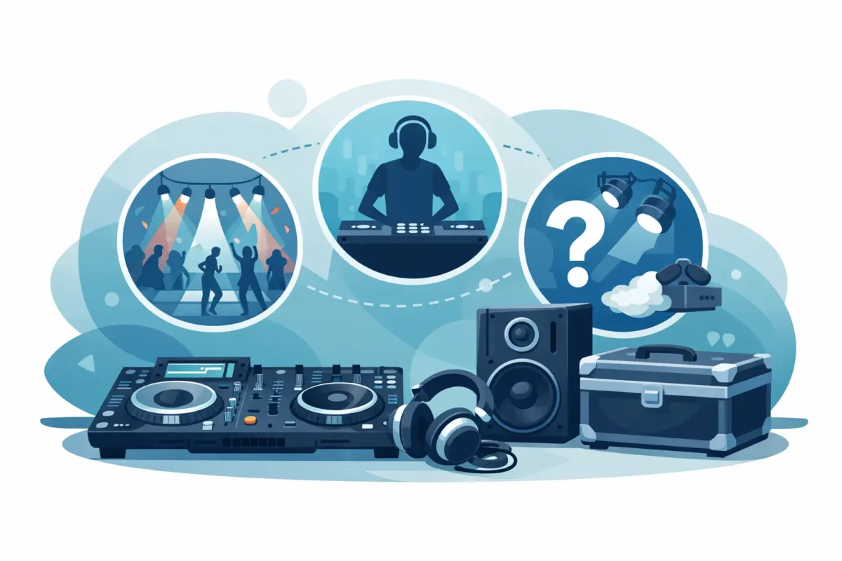 Hvad er inkluderet i en DJ pakke?