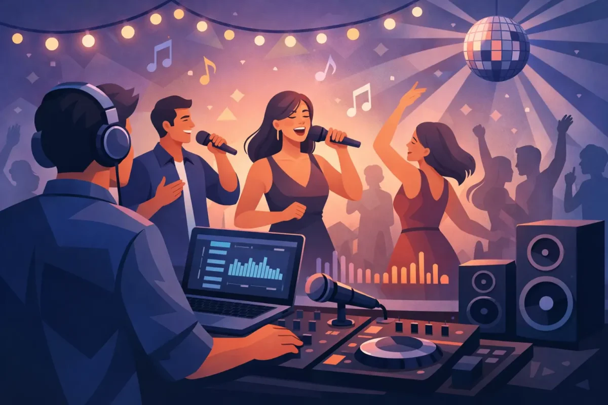 Karaoke DJ til privatfest der virker