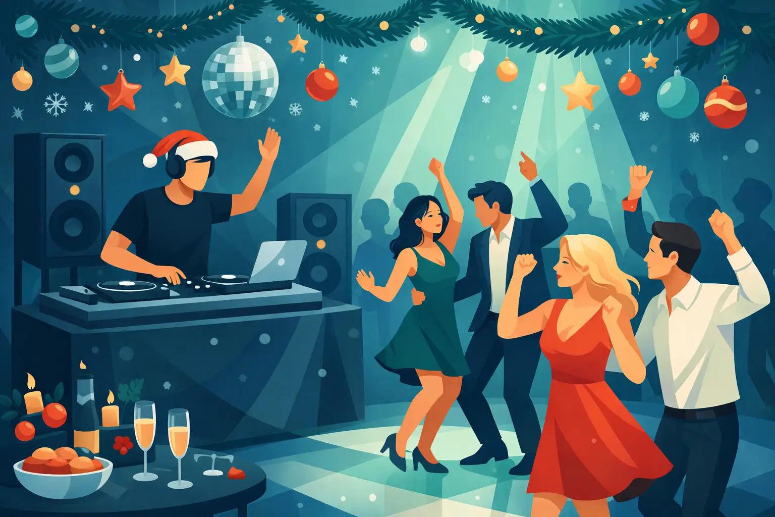 Book DJ til julefrokost og fyld dansegulvet