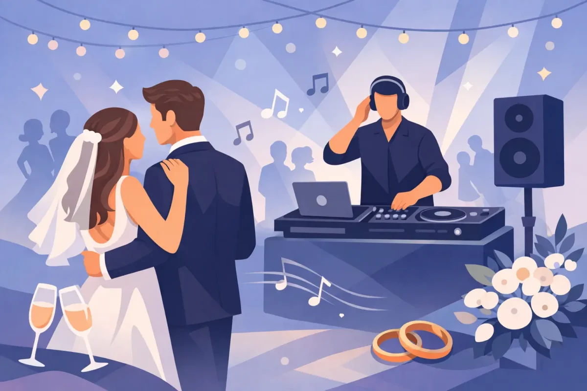 Booke DJ til bryllupsfest uden fejltrin