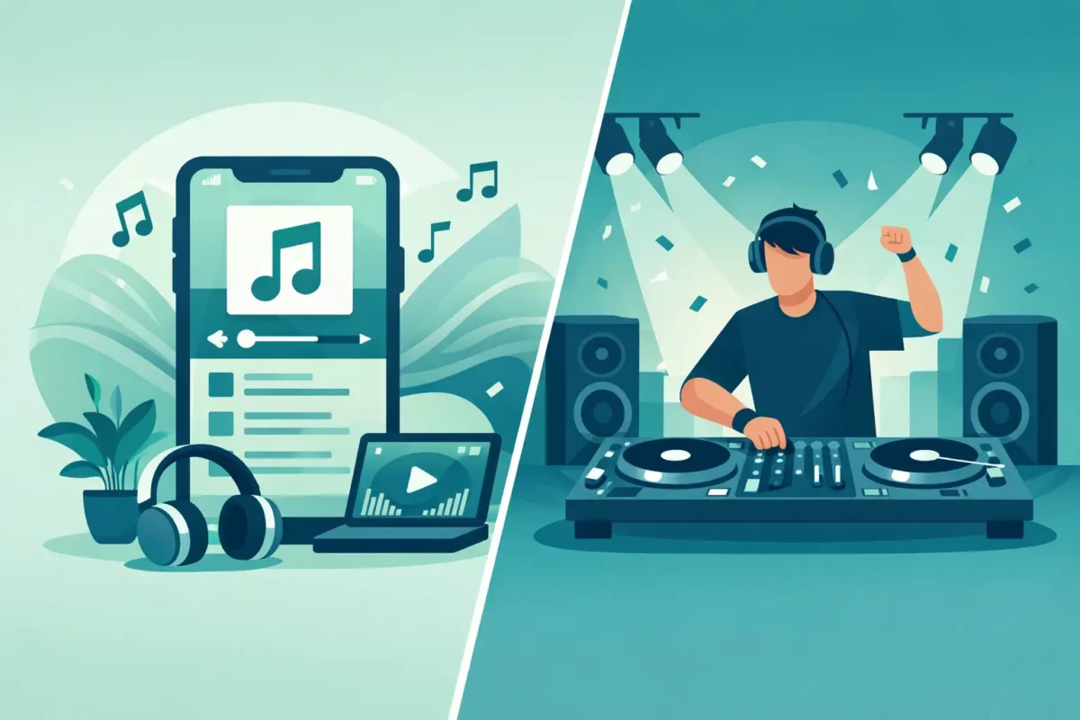 Spotify playliste vs DJ - hvad virker bedst?