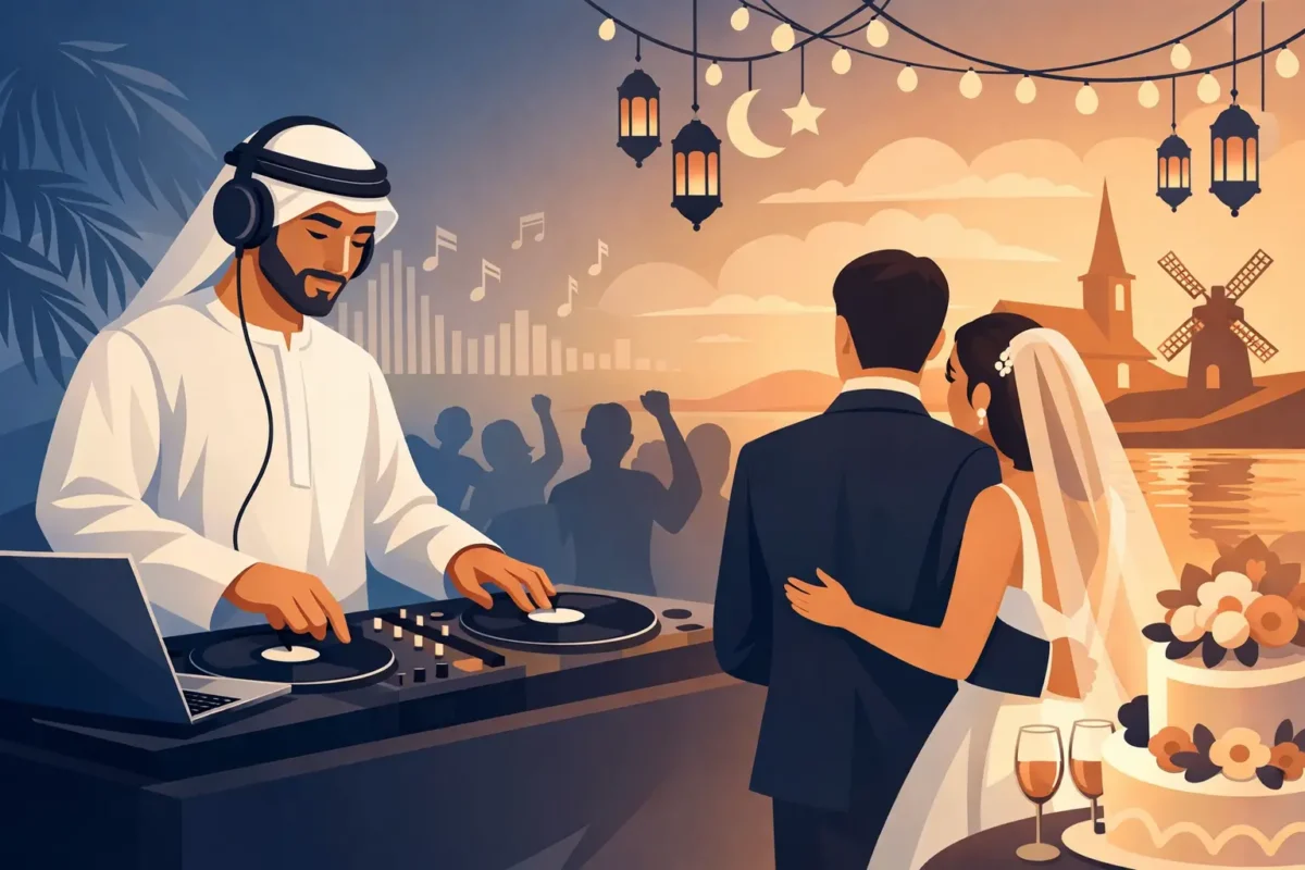 Arabisk DJ til bryllup i Danmark