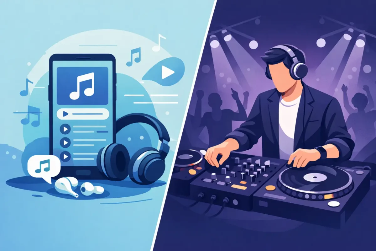 Egen playliste eller professionel DJ?