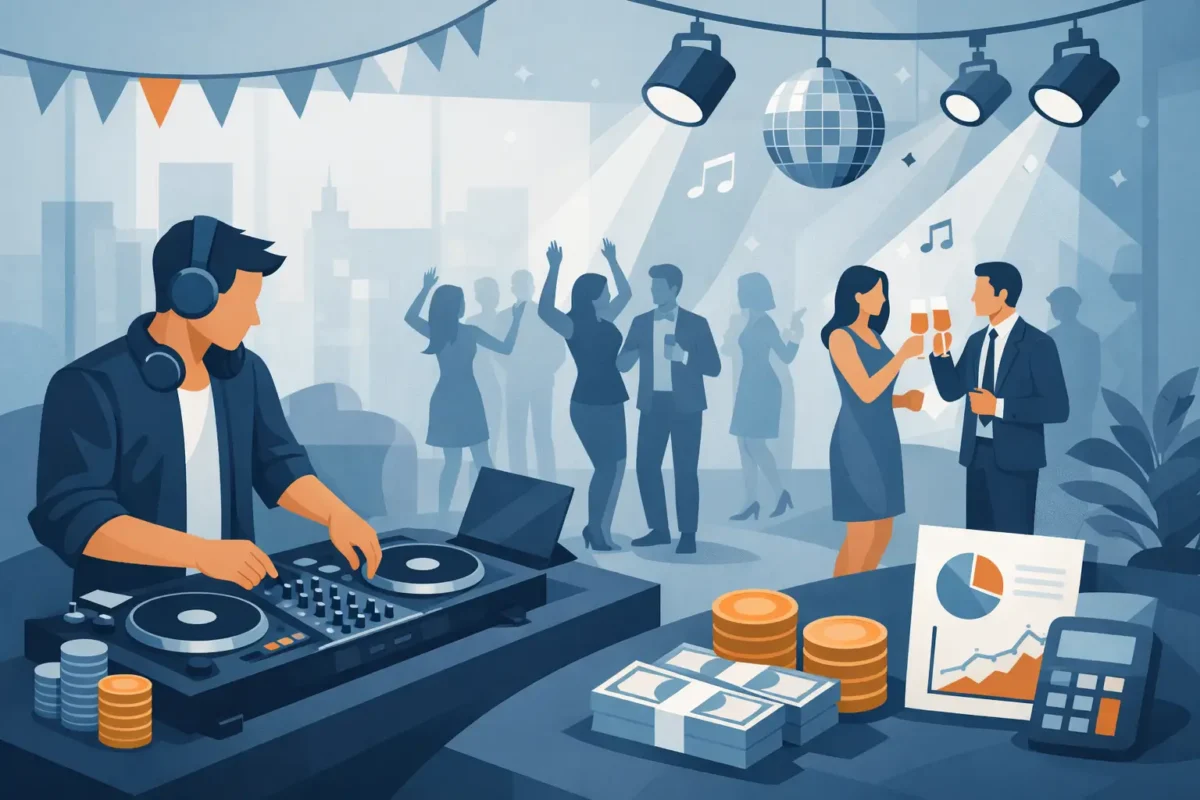 Hvad koster en DJ til firmafest?