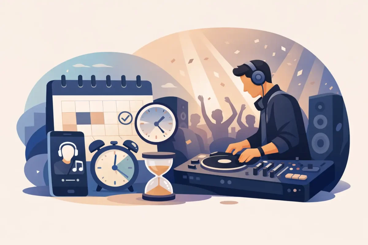 Hvornår booker man fest DJ? Få timing