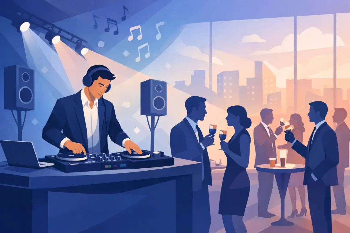 Professionel DJ til firmaevent der virker