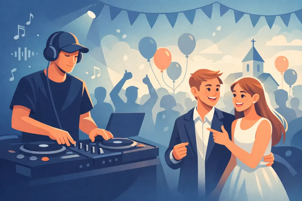Vælg DJ til konfirmation uden fejlvalg