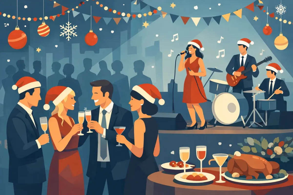 Eksempel på vellykket firmajulefrokost musik