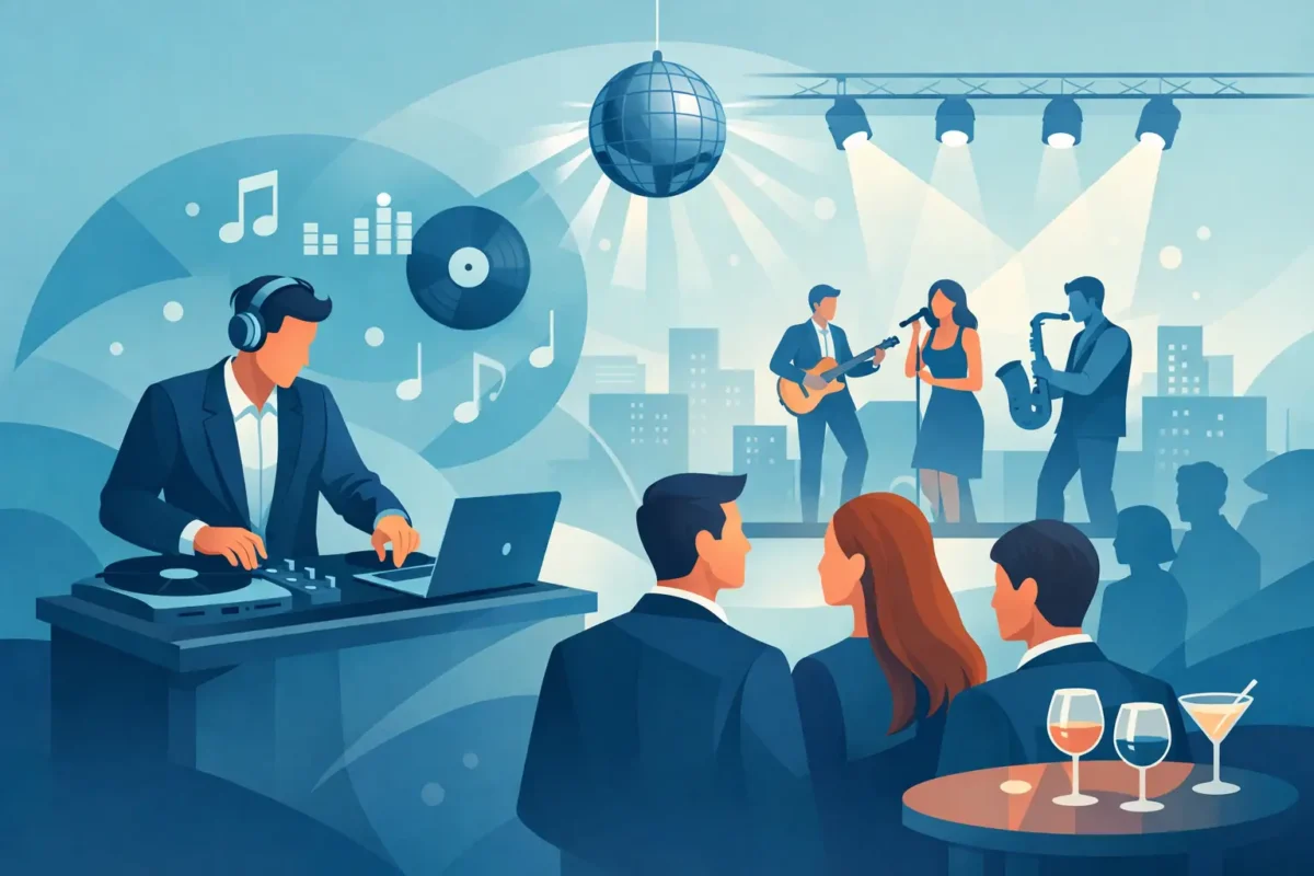 Guide til musikvalg til firmaevent