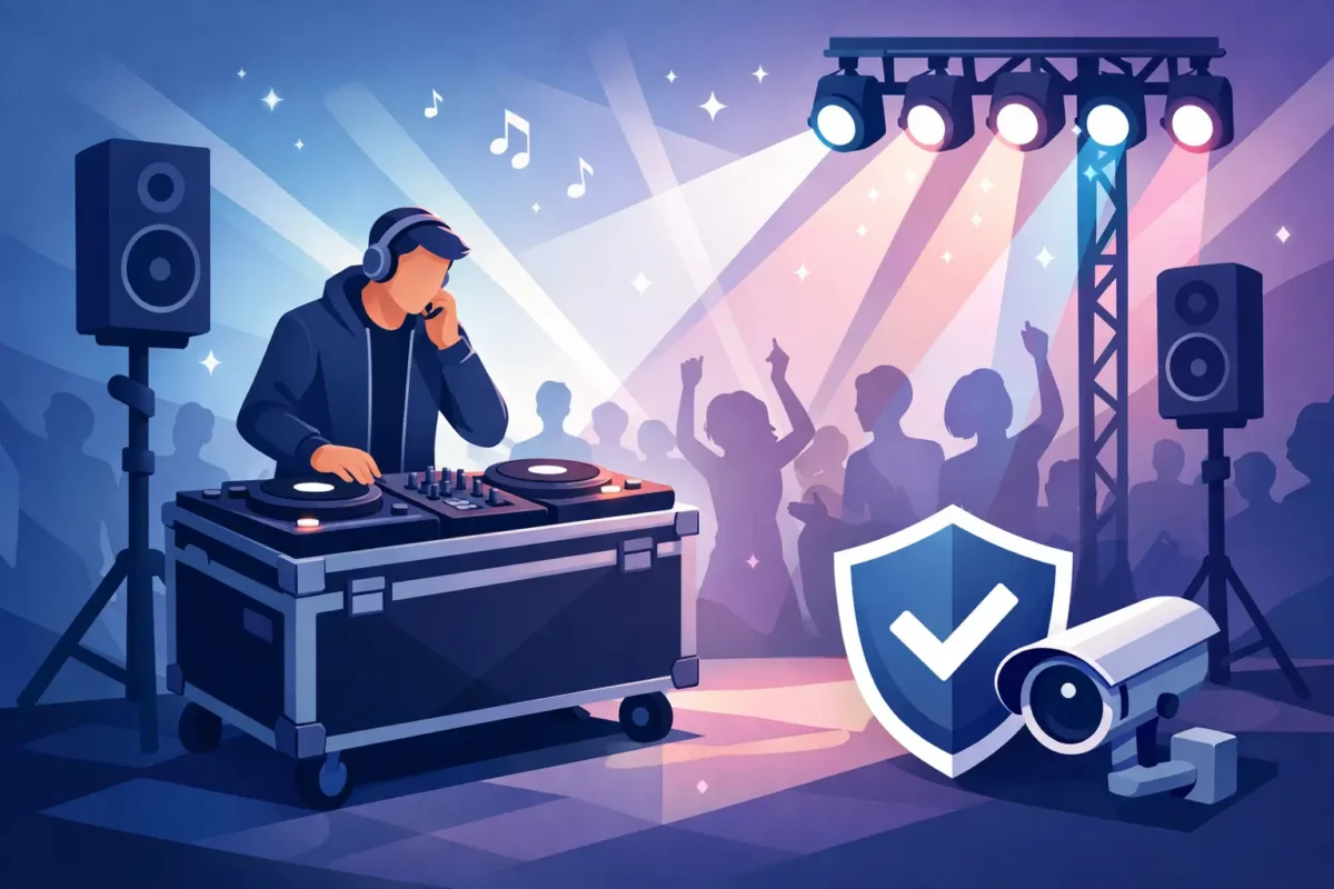 Mobil DJ til fest med lyd, lys og tryghed