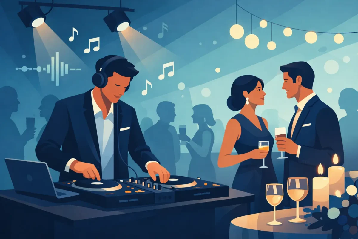 Vælg DJ til reception med sikker feststemning