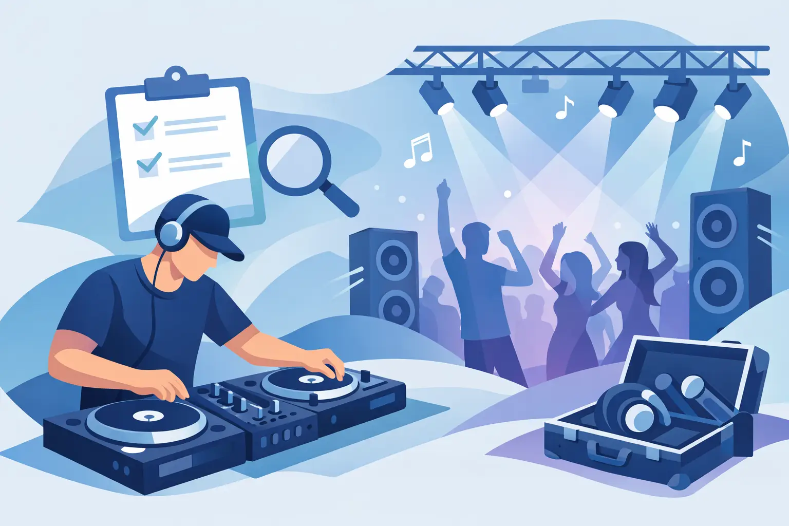 Vurdering af DJ-pakker til fest i praksis