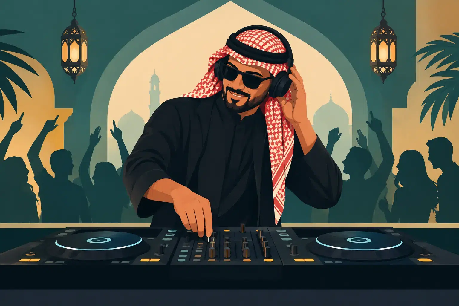 Arabisk DJ til fest med musik, flow og garanti