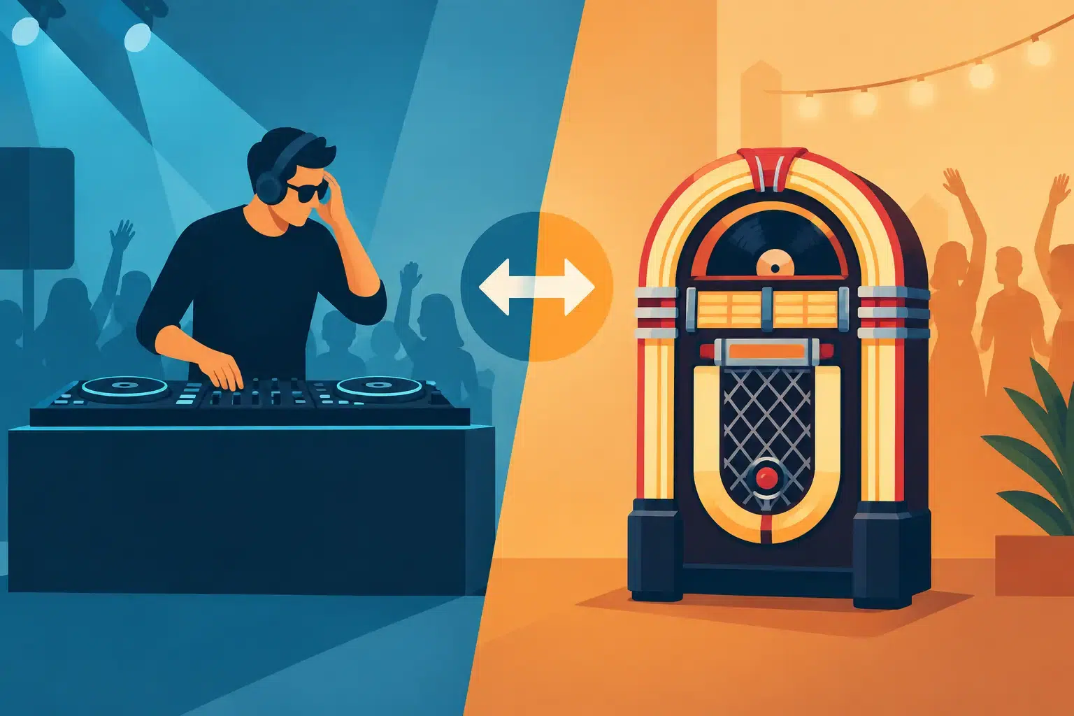 DJ eller jukebox? Vælg rigtigt til festen